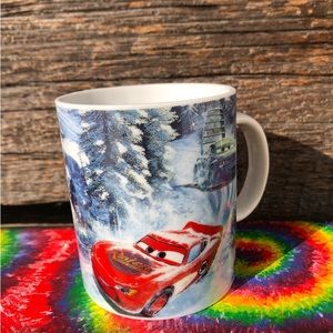 Disney Pixar Cars movie mug Coffee Cup Boost, Lightning McQueen, Wingo ceramic